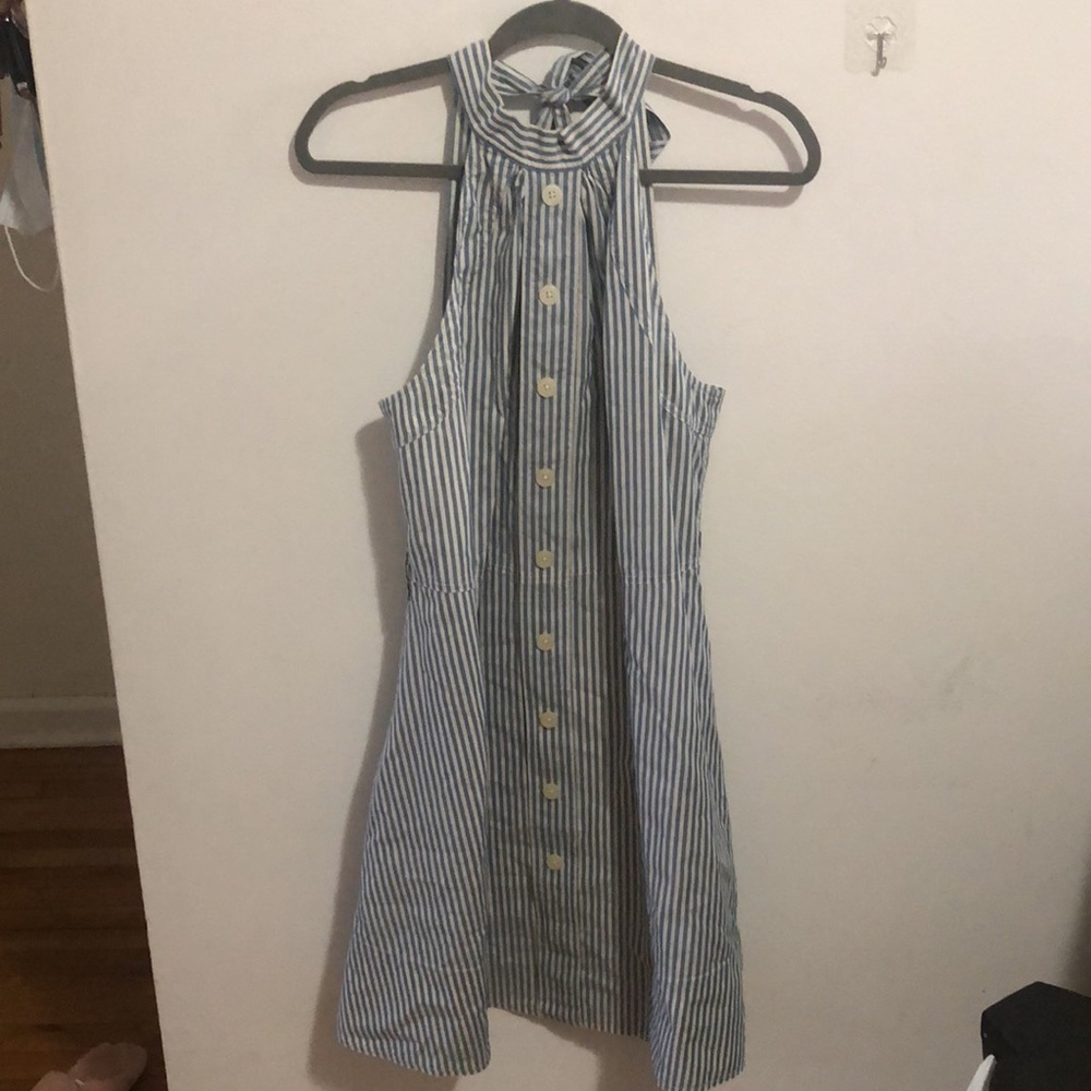 Marc by Marc Jacobs nautical striped halter dress